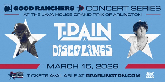 T-PAIN, DISCO LINES TO CLOSE OUT RACE DAY AT GOOD RANCHERS CONCERT ...